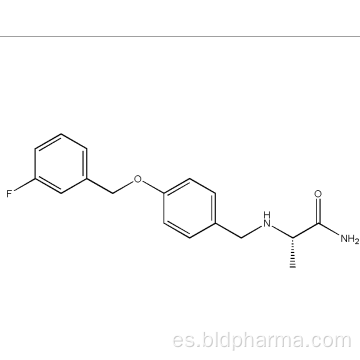 (S) - (+) - 2- [4- (3-fluorobenciloxi) bencilamino] propanamice metansulfonato